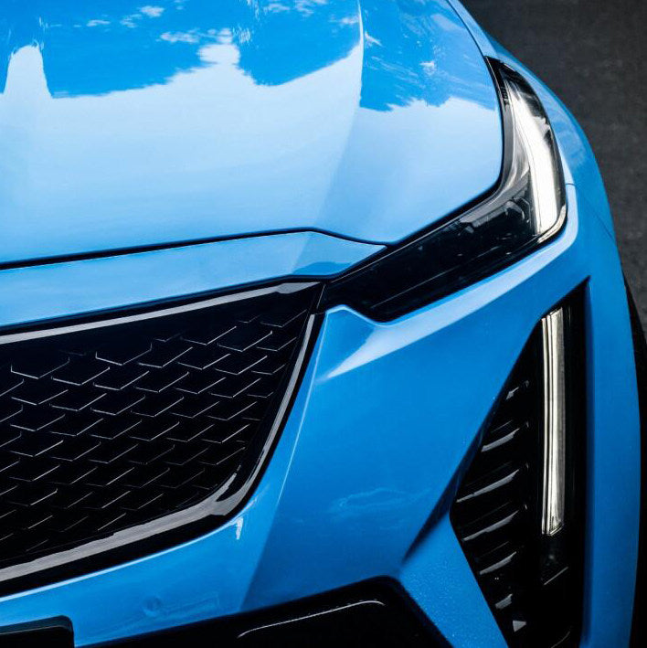Crystal Light Sky Blue TPU Paint Protection Film & Installation Service Deposit
