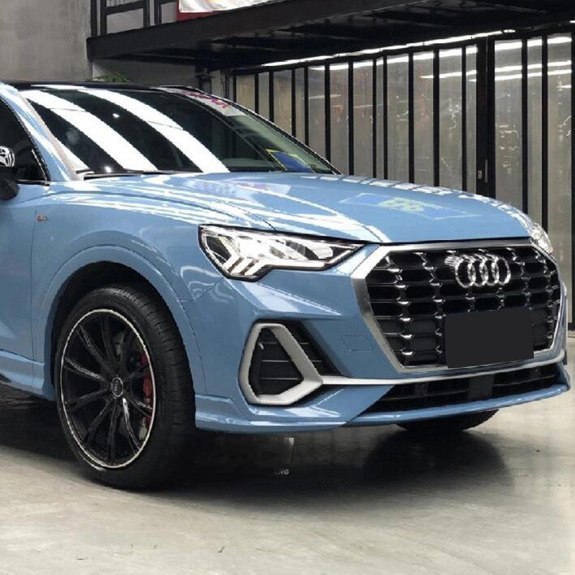 Crystal Porcelain Blue TPU Paint Protection Film & Installation Service Deposit