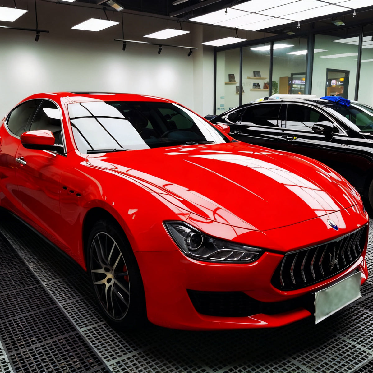 Ferrari Red TPU Paint Protection Film & Installation Service Deposit