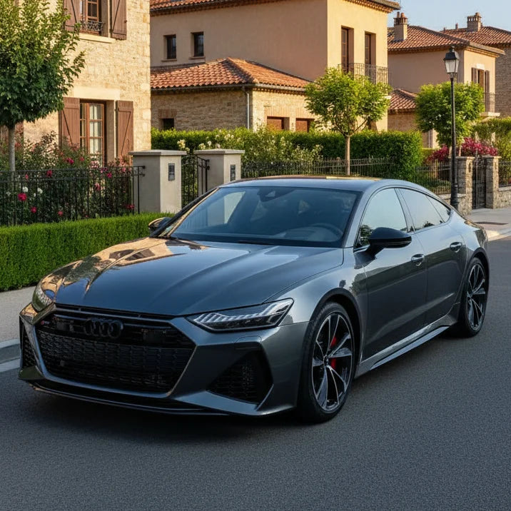 Liquid Metal Gun Gray TPU Paint Protection Film & Installation Service Deposit