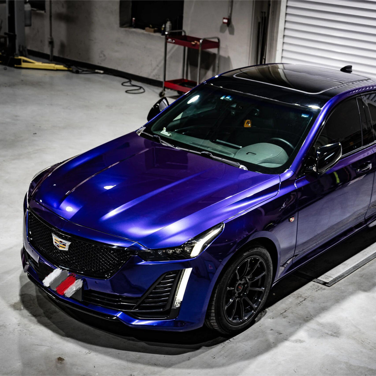 Royal Indigo Blue TPU Paint Protection Film & Installation Service Deposit