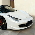 Ultra-Bright Metallic Snow-White TPU Paint Protection Film & Installation Service Deposit