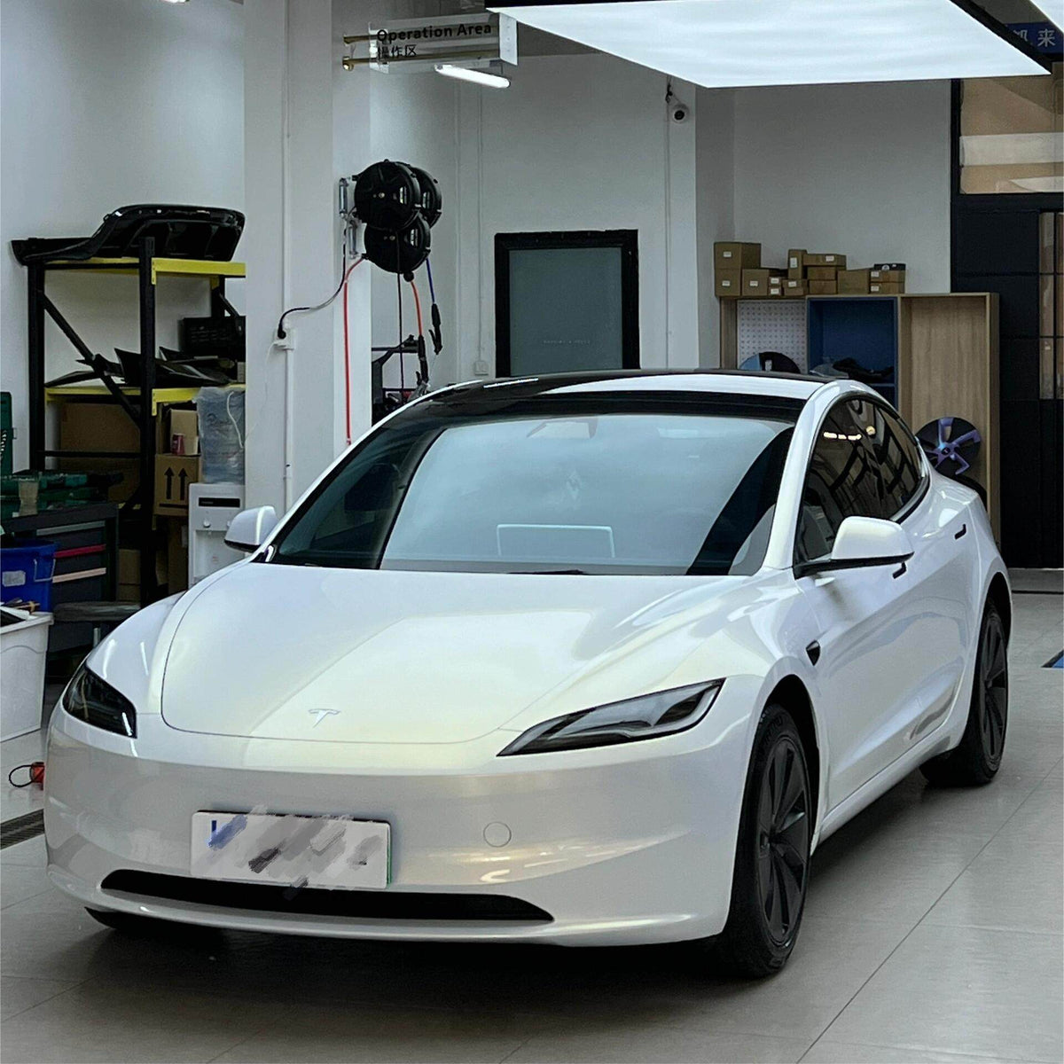 White to Gold TPU Paint Protection Film & Installation Service Deposit